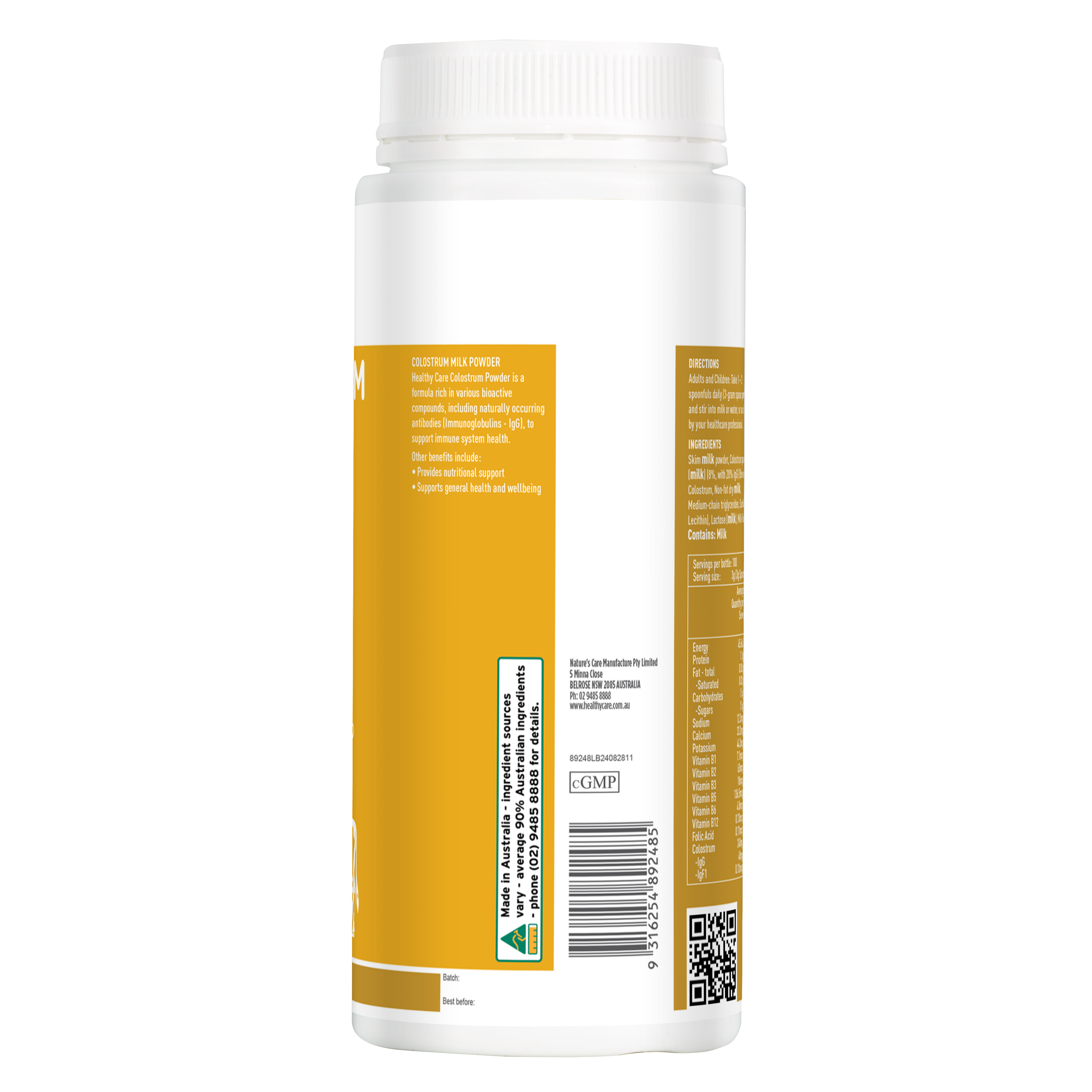 Healthy Care 初乳奶粉 - 300g