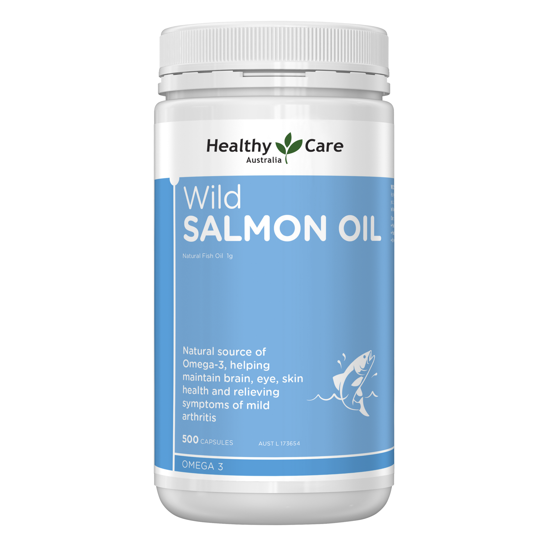 Minyak Salmon 1000mg 500 Kapsul