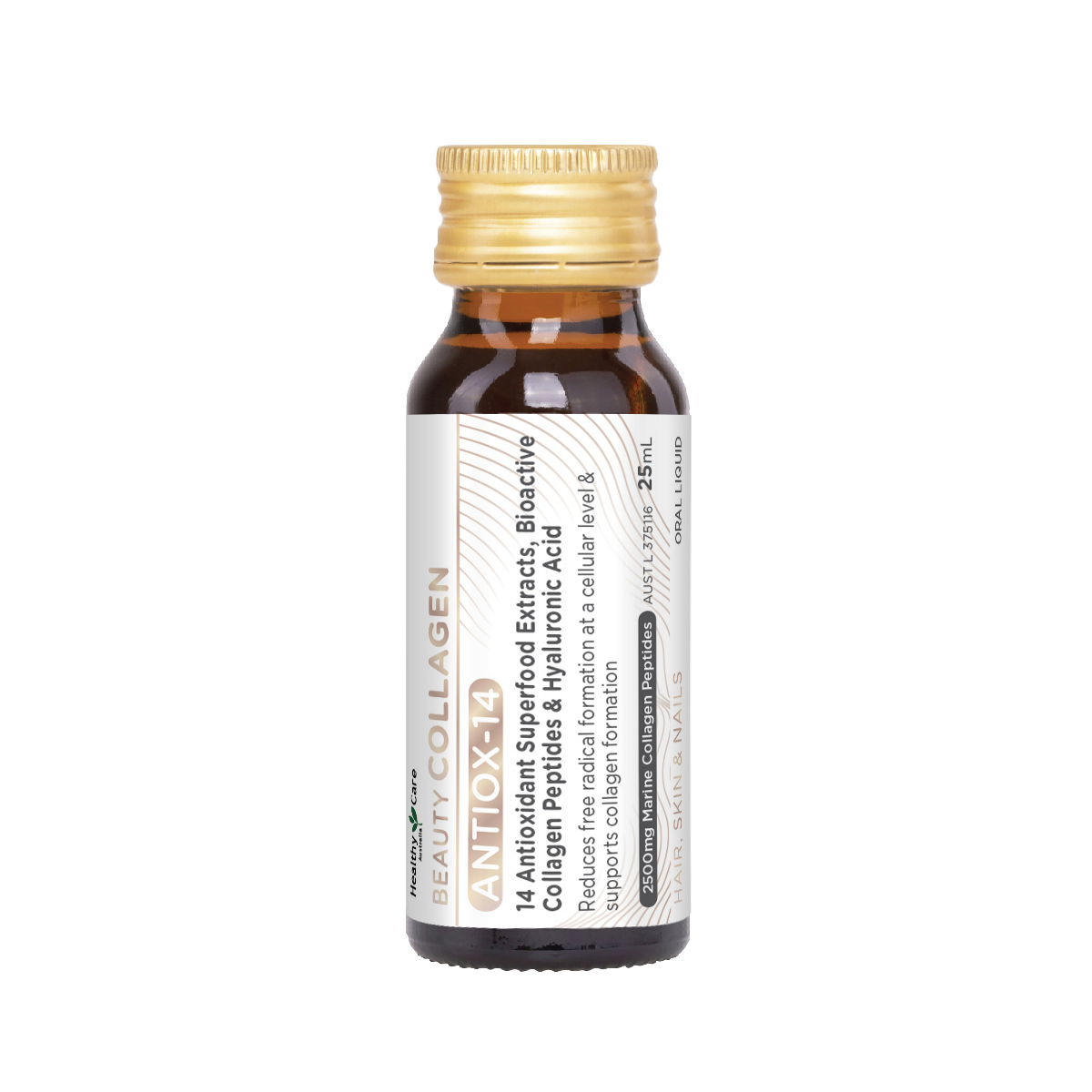 Healthy Care Beauty Collagen Antiox-14 PLUS Shots 25mL x 7 Pack