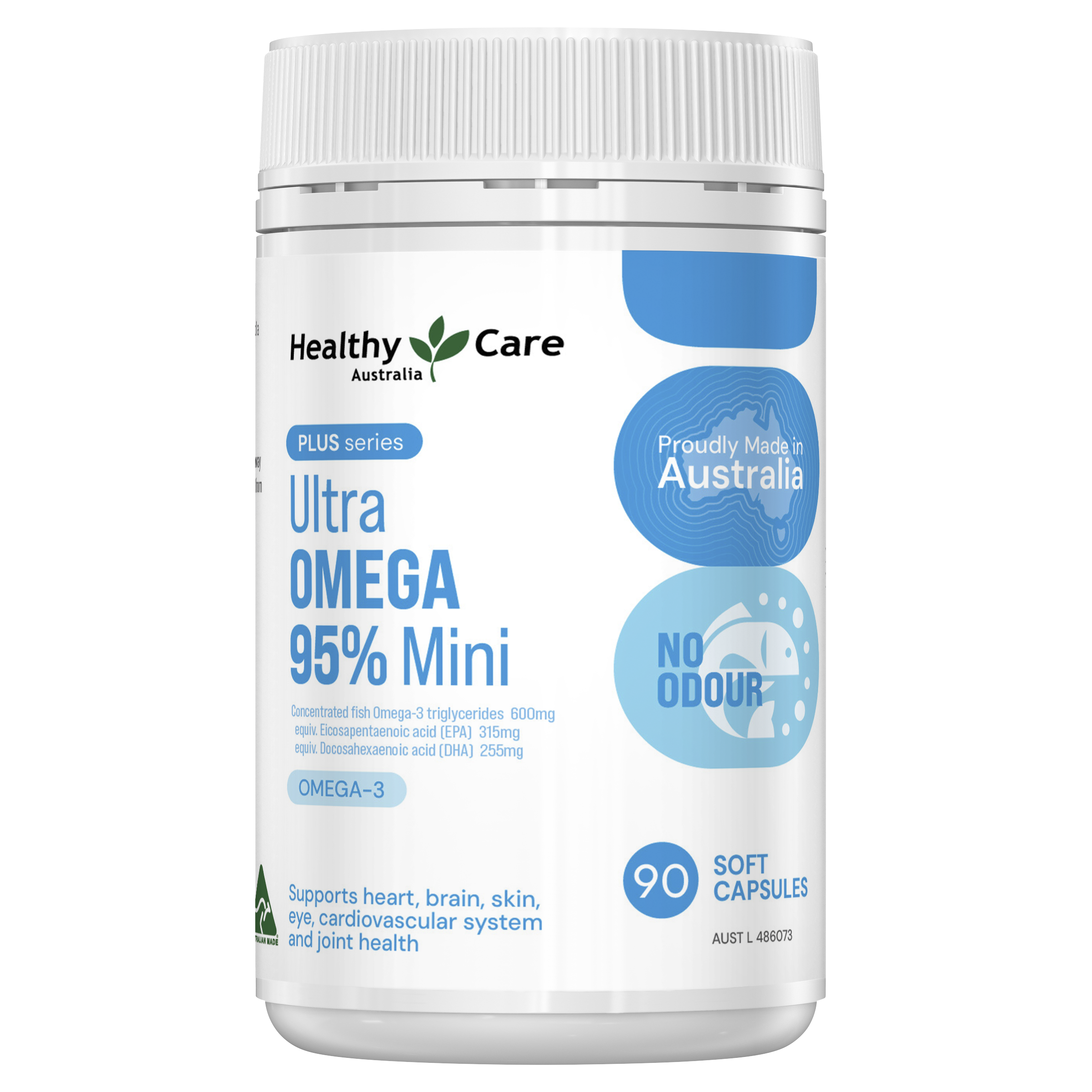 Healthy Care + Ultra Omega 95% Mini 90an