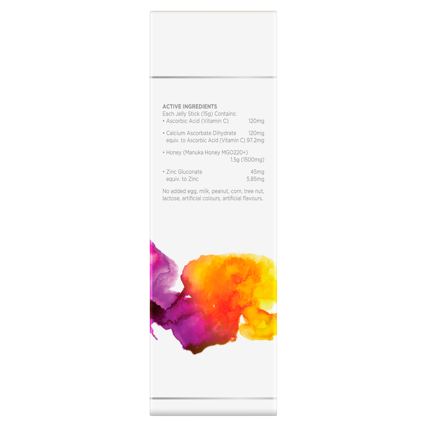 Jellee+ Immunity Jelly Sticks 10 x 15g (Active Ingredients)-Healthy Care Australia