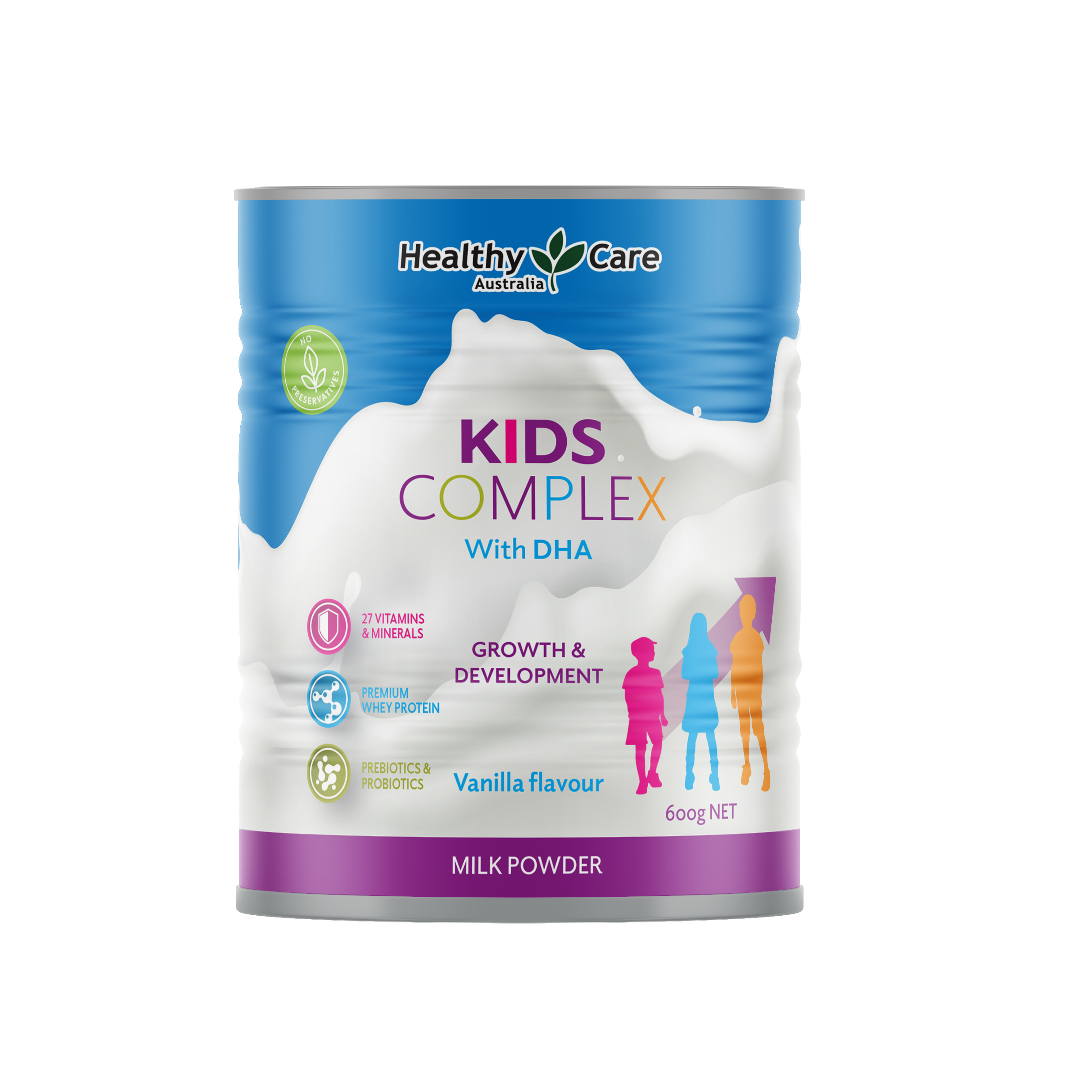 Healthy Care Kids complex milk powder 600g FT 01 - Not available in Australia