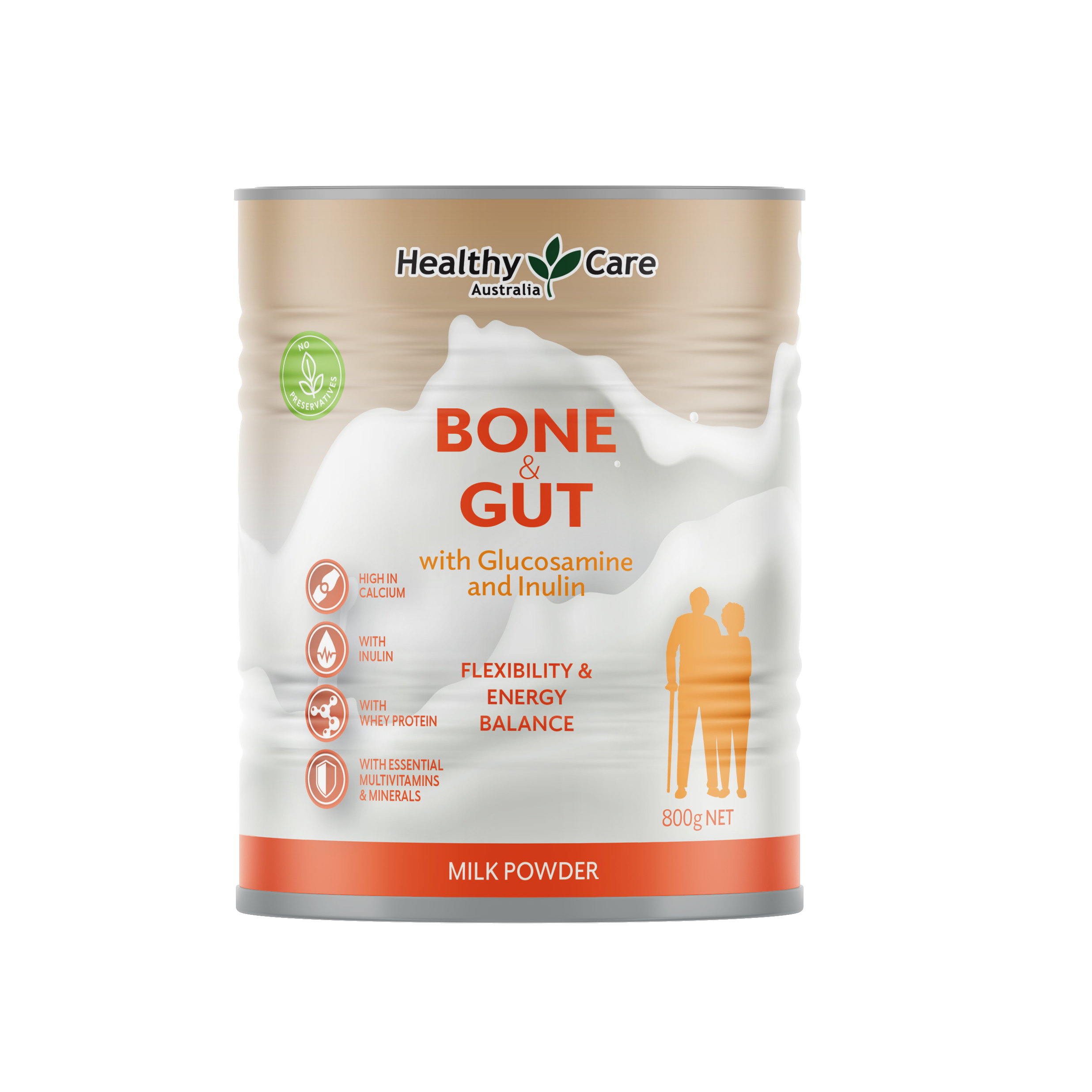 Healthy Care Complete Nutrition Elderly 800g 64mm FT 01 - Not available in Australia