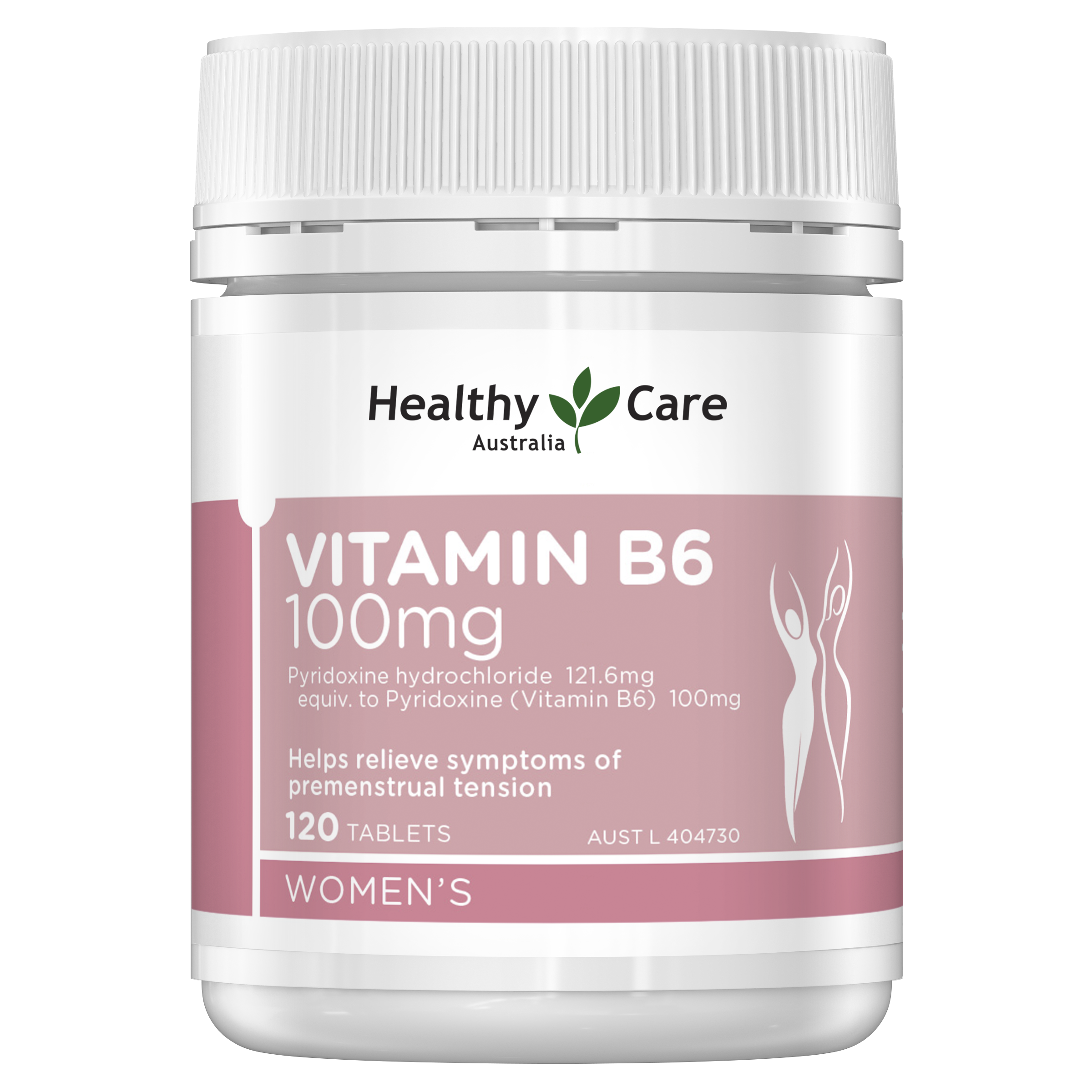 Healthy Care Vitamin B6 100mg - 120 Tablets