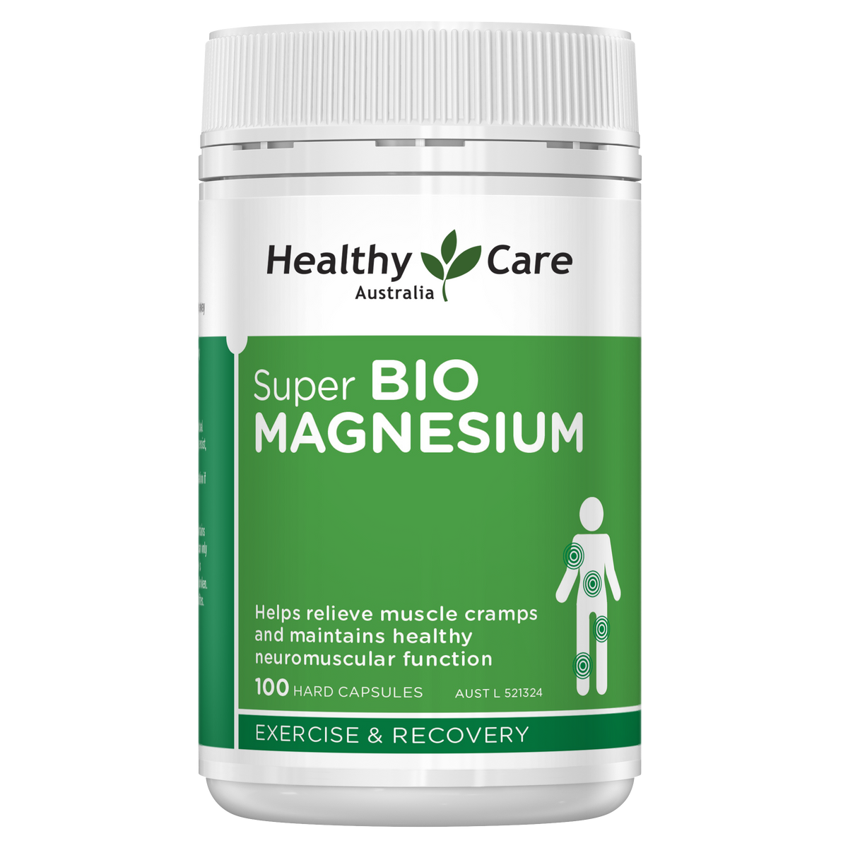 Healthy Care Super Bio Magnesium  100 Capsules