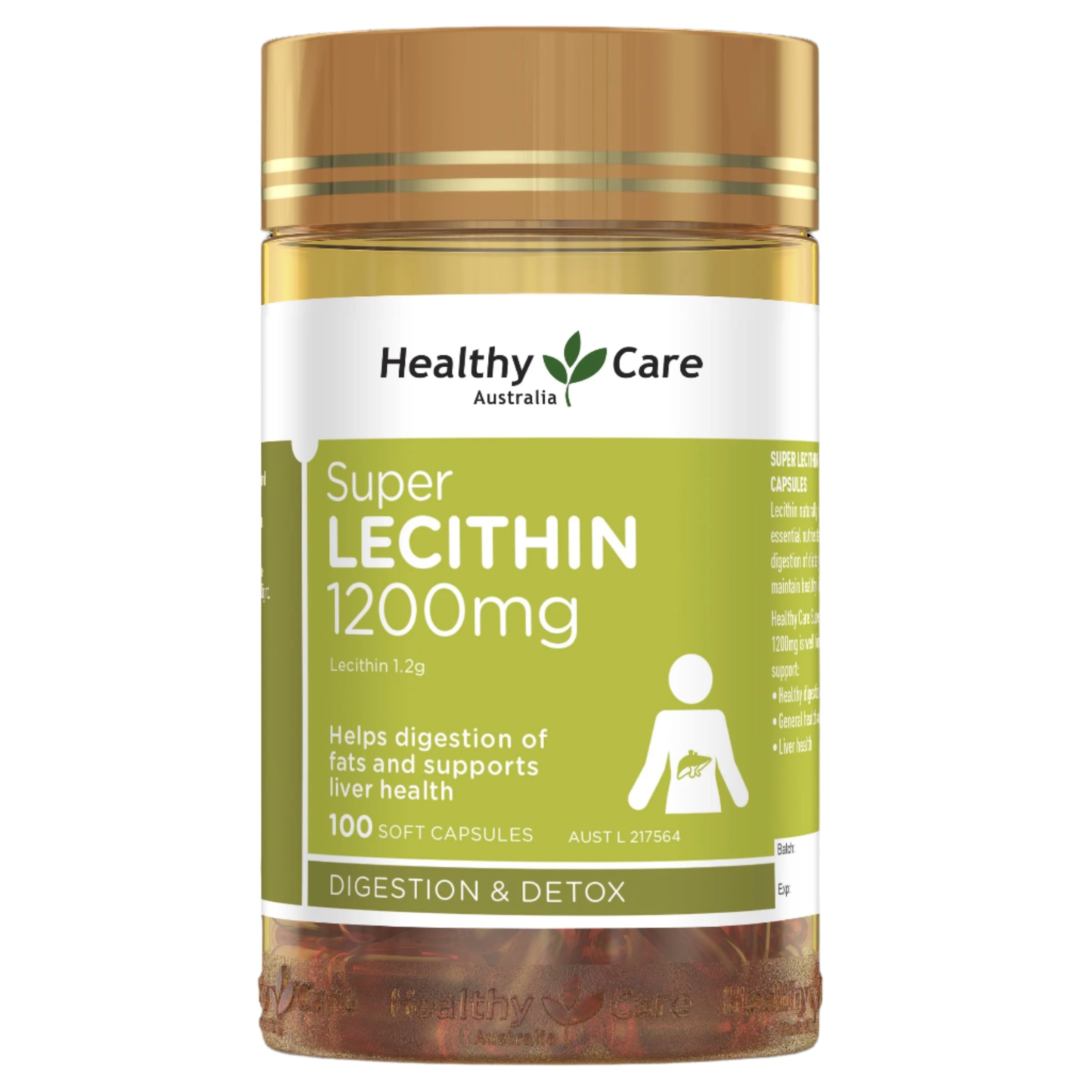 Super Lecithin 1200mg 100 Kapsul