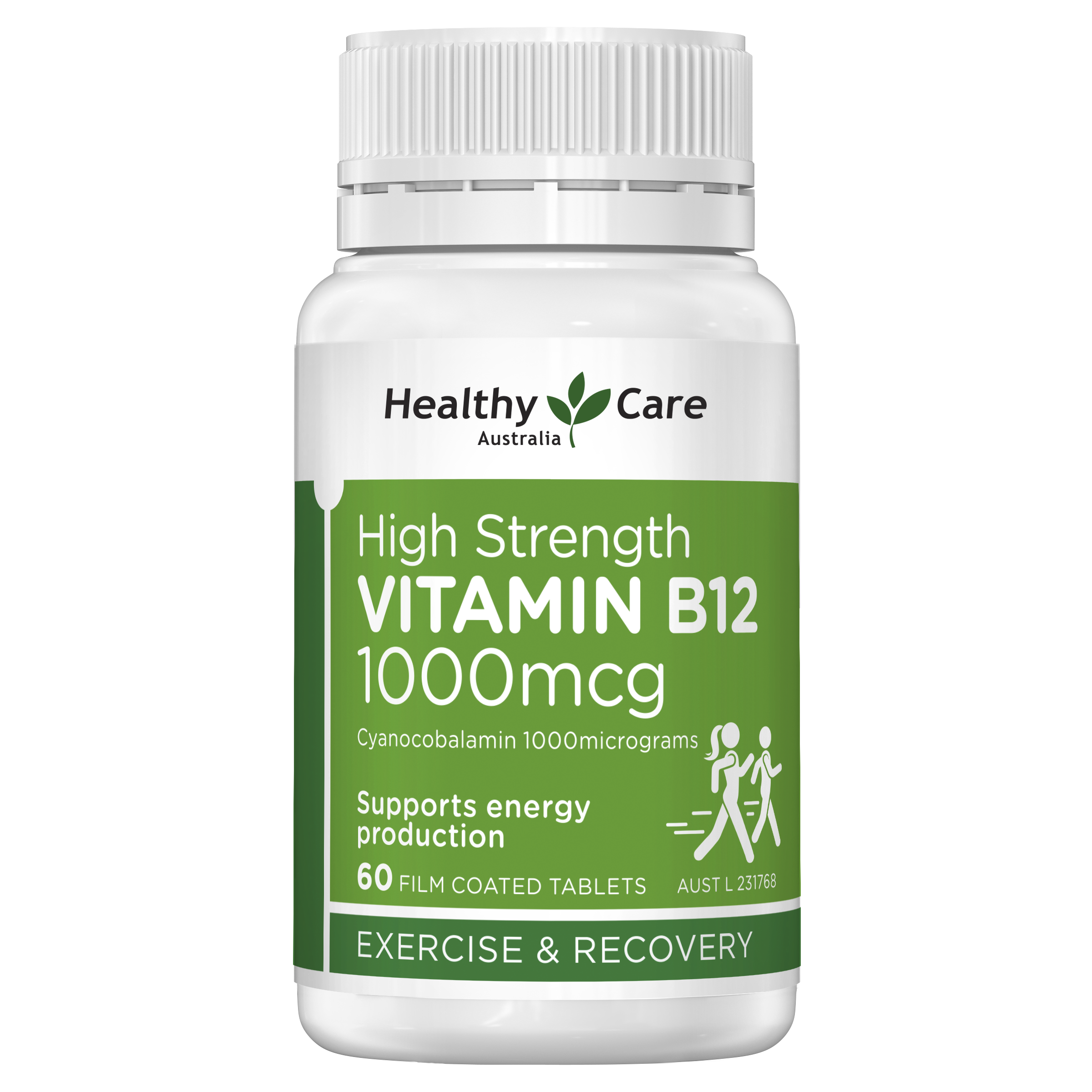 Healthy Care High Strength Vitamin B12 1000mcg 60 Tablets