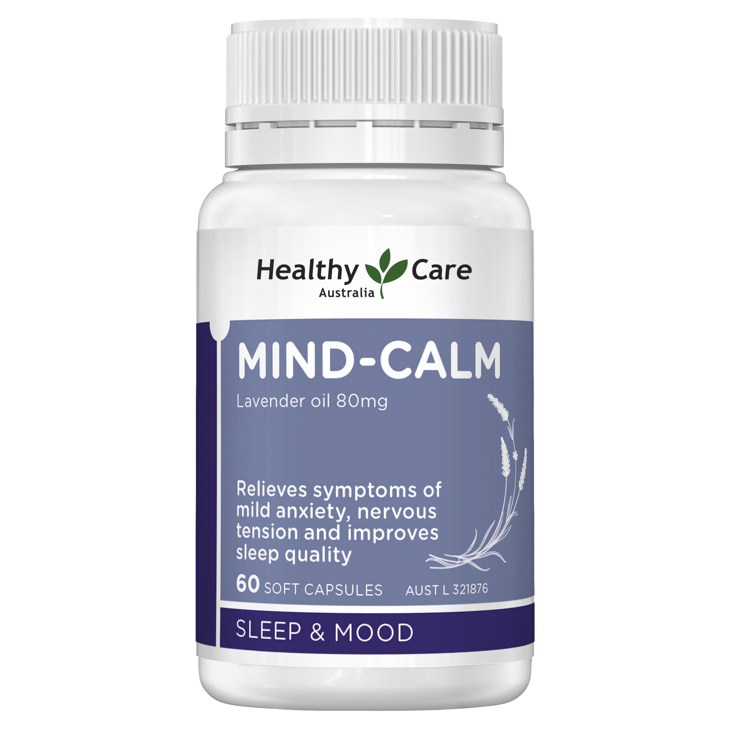 Healthy Care Mind-Calm - 60 Capsules