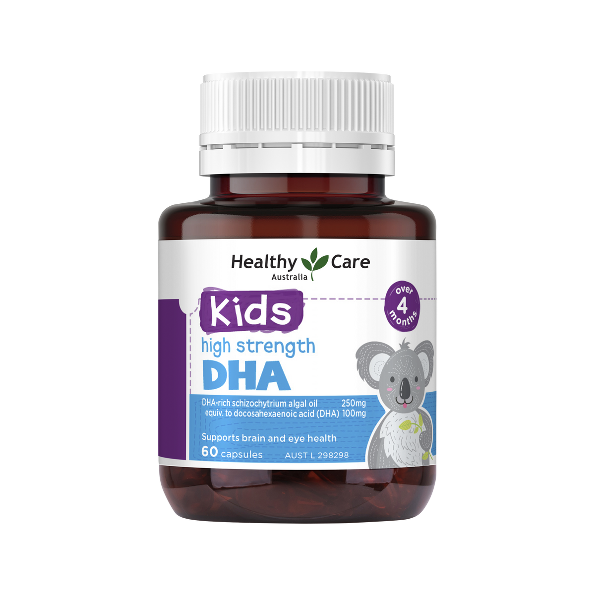 Healthy Care 儿童高强度 DHA - 60粒
