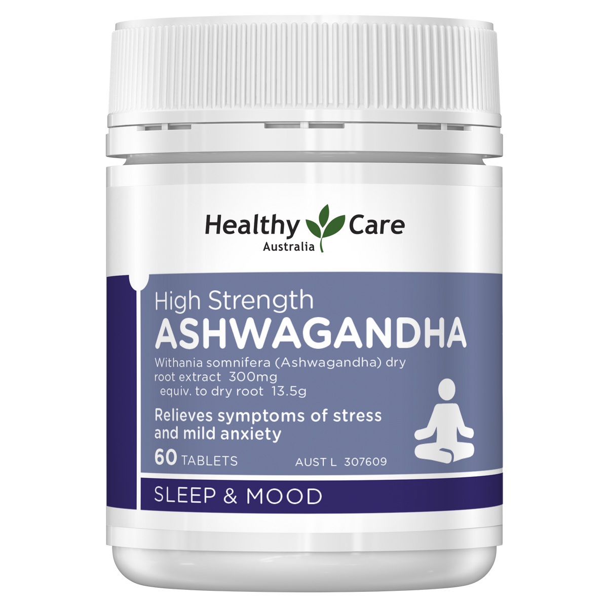 Healthy Care High Strength Ashwagandha 60 Tablets