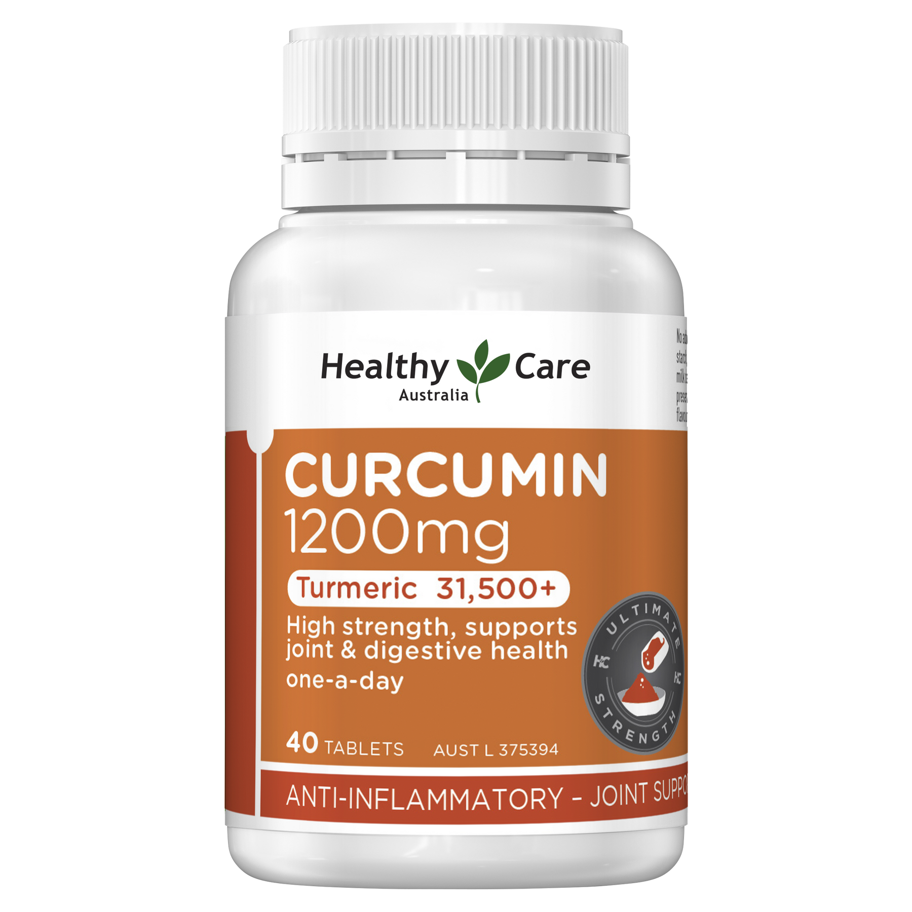 Healthy Care Curcumin 1200mg 40 Tablets