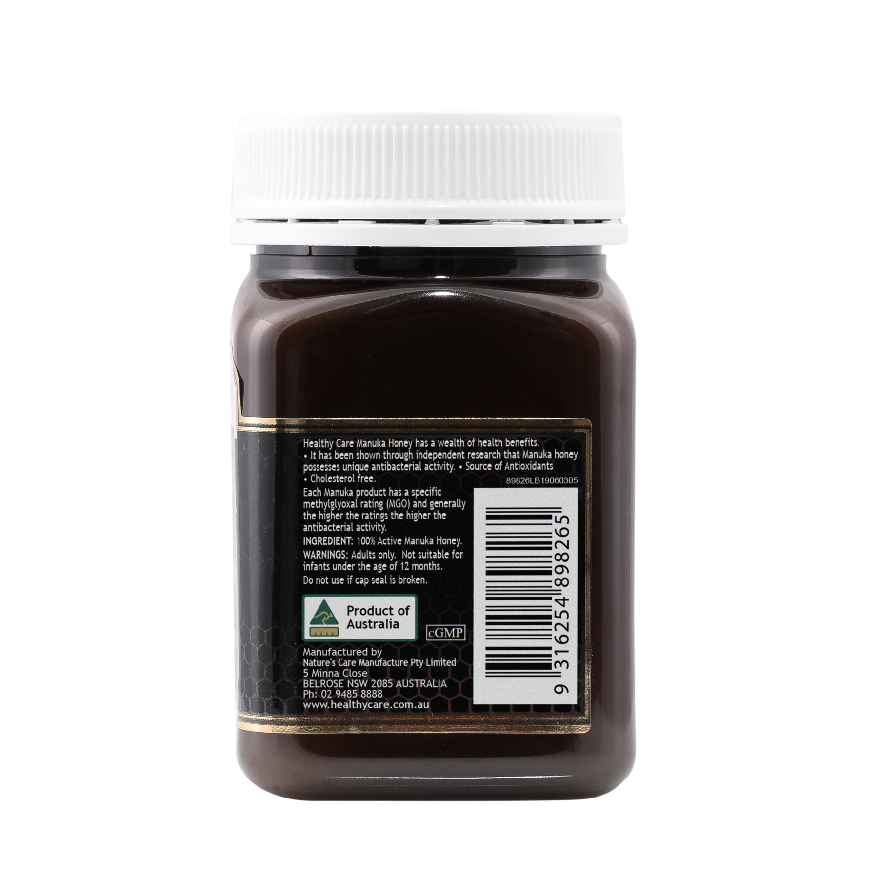 Healthy Care Manuka Honey MGO 220+ 12+ 500g