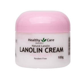 Lanolin Cream With Vitamin E 100g Tub-Lotion & Moisturizer-Healthy Care Australia