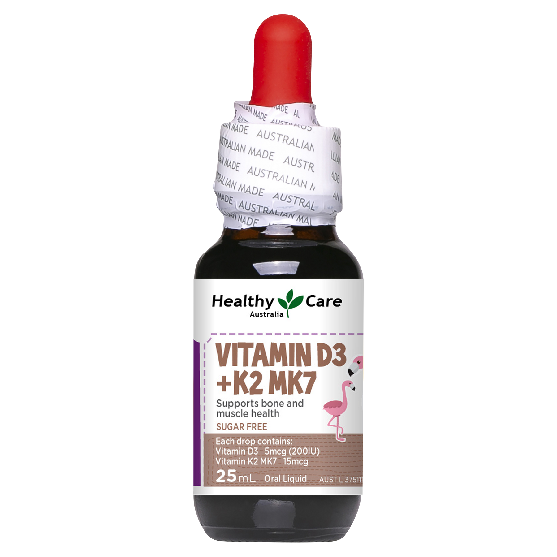 Vitamin D3+K2 Penjagaan Sihat