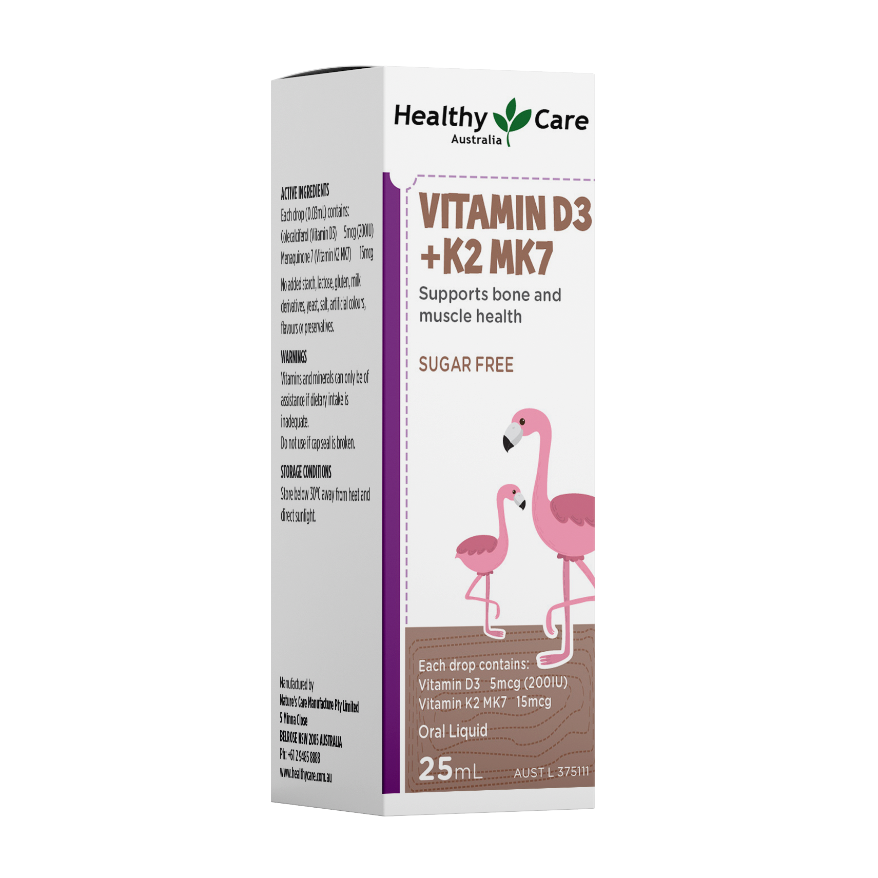 Healthy Care Vitamin D3+K2