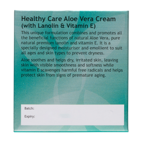 Aloe Vera Cream 100g Uses and Benefits-Lotion & Moisturizer-Healthy Care Australia