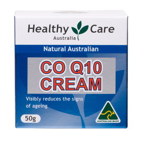 CoQ10 Cream 50g (Visibly reduces the signs of ageing)-Lotion & Moisturizer-Healthy Care Australia