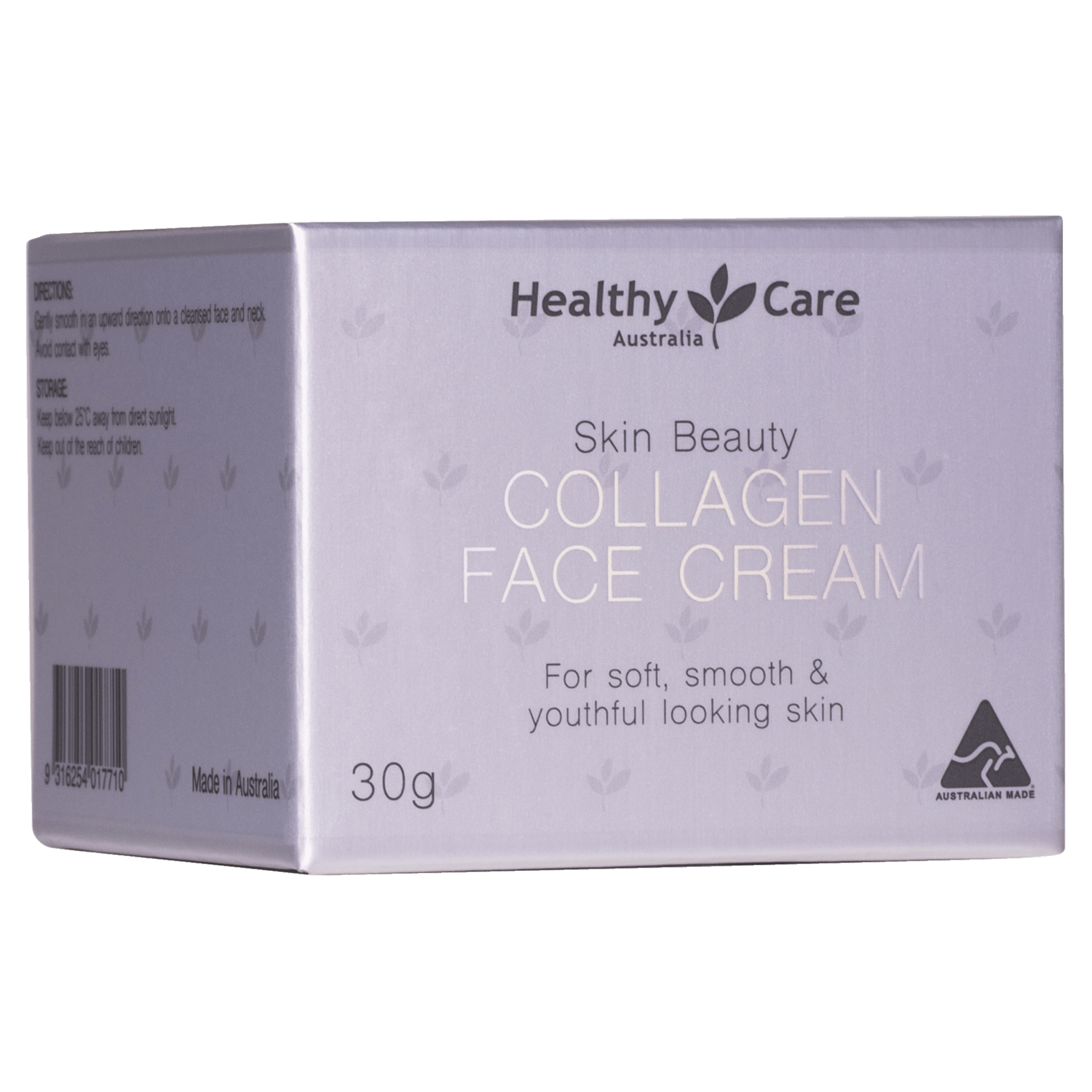 Collagen Face Cream 30g in box packaging-Lotion & Moisturizer-Healthy Care Australia