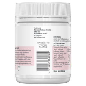 Barcode and Manufacturer Beauty Collagen 60 Tablets-Vitamins & Supplements-Healthy Care Australia