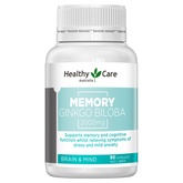 Healthy Care Memory Ginkgo Biloba 2000mg 90's
