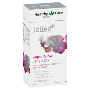 Jellee+ Super Glow Jelly Sticks 10 x 15g-Vitamins & Supplements-Healthy Care Australia