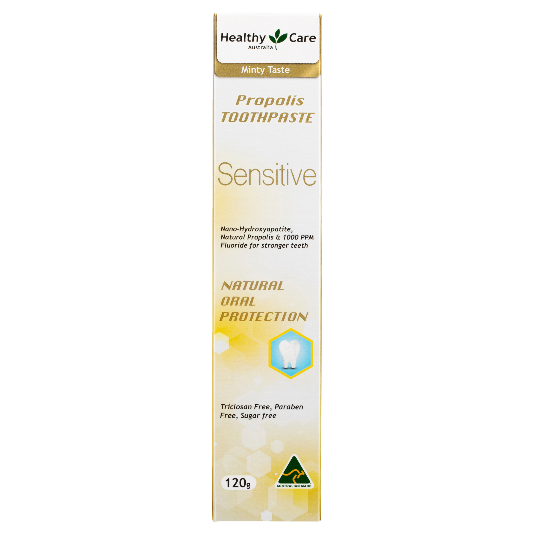 Sensitive Propolis Toothpaste (in box packaging)-Healthy Care Australia